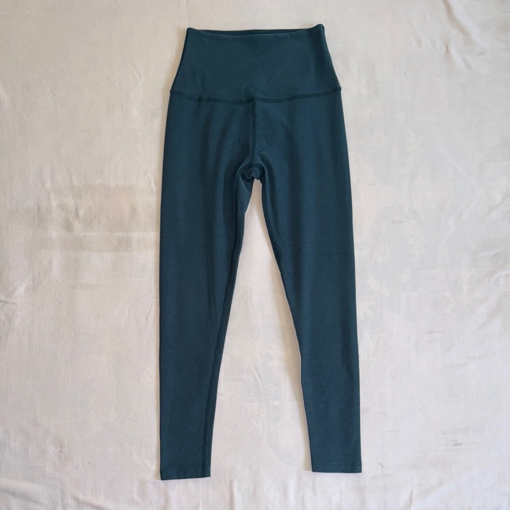 Beyond Yoga Teal High-Rise Leggings